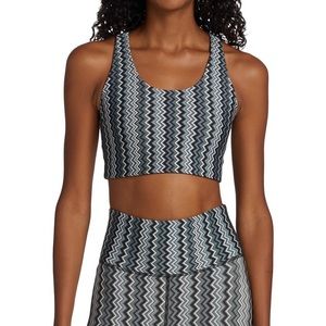 Terez Zig Zag Duoknit Sports Bra (S)